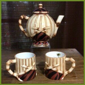 Tiki Teapot & Mugs